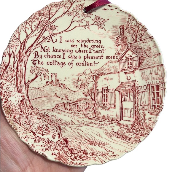 ROYAL STAFFORDSHIRE CERAMICS WALL PLATE - Picture 1 of 6